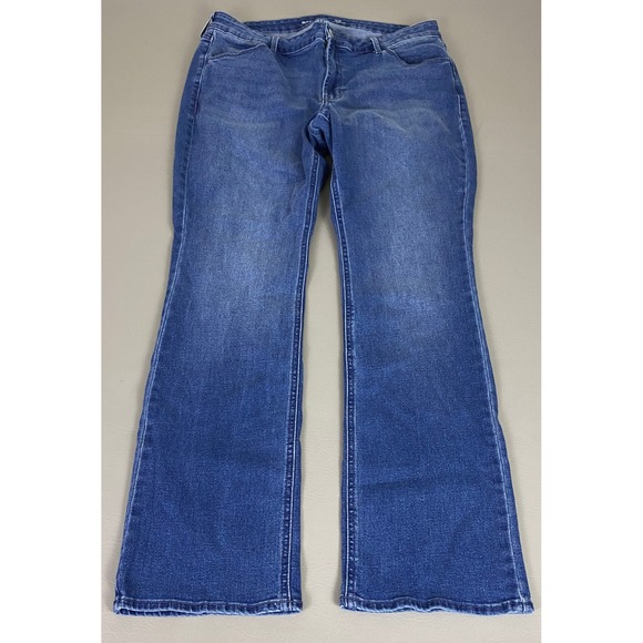 Old Navy Denim - Old Navy Jeans Women's Size 16‎ Mid Rise Wow Bootcut Blue Medium Wash Denim
